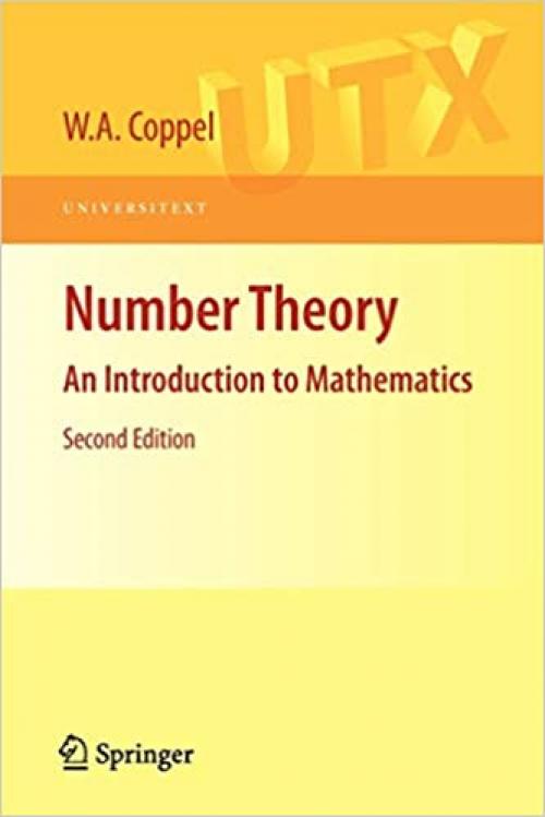  Number Theory: An Introduction to Mathematics (Universitext) 