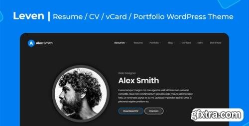 ThemeForest - Leven v1.5.3 - CV/Resume Theme - 25289671