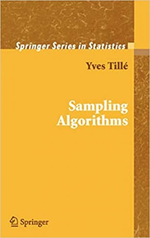  Sampling Algorithms (Springer Series in Statistics) 