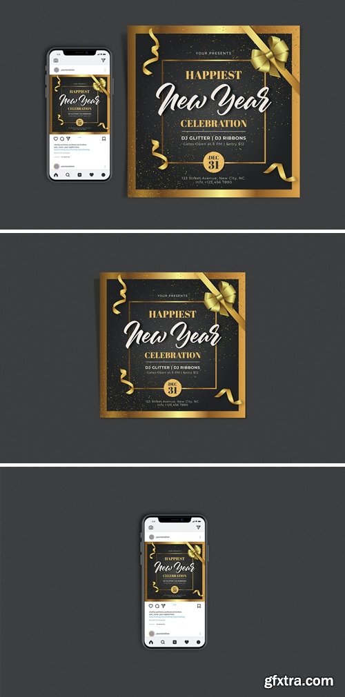 Happiest New Year Celebration Set