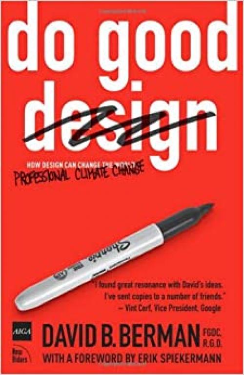  Do Good Design: How Designers Can Change the World 