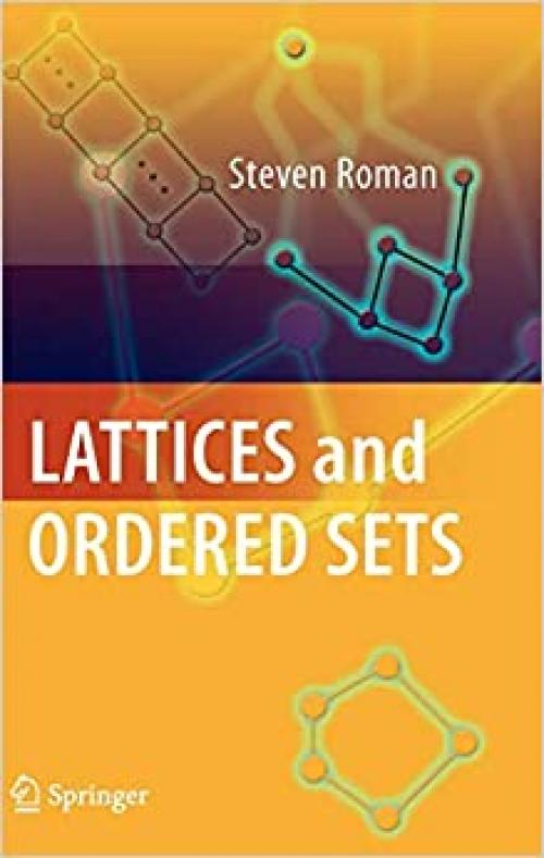  Lattices and Ordered Sets 