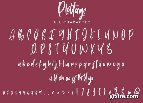 Pottage - Handwritten Font