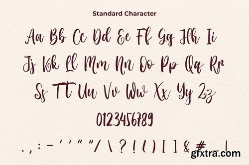 Renatta Victorina - Modern Script Font