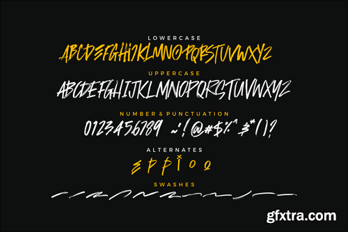 Rockside Brush Font