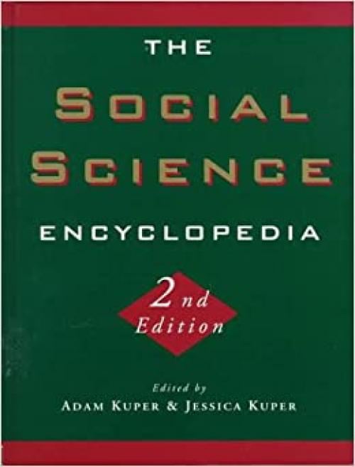  The Social Science Encyclopedia 