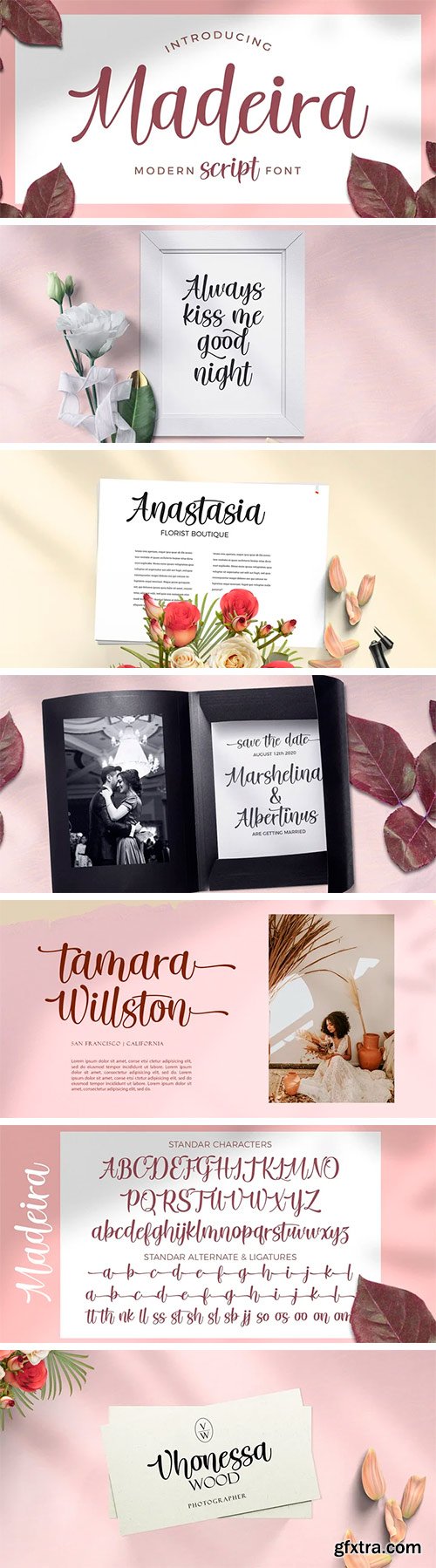 Madeira Script Font