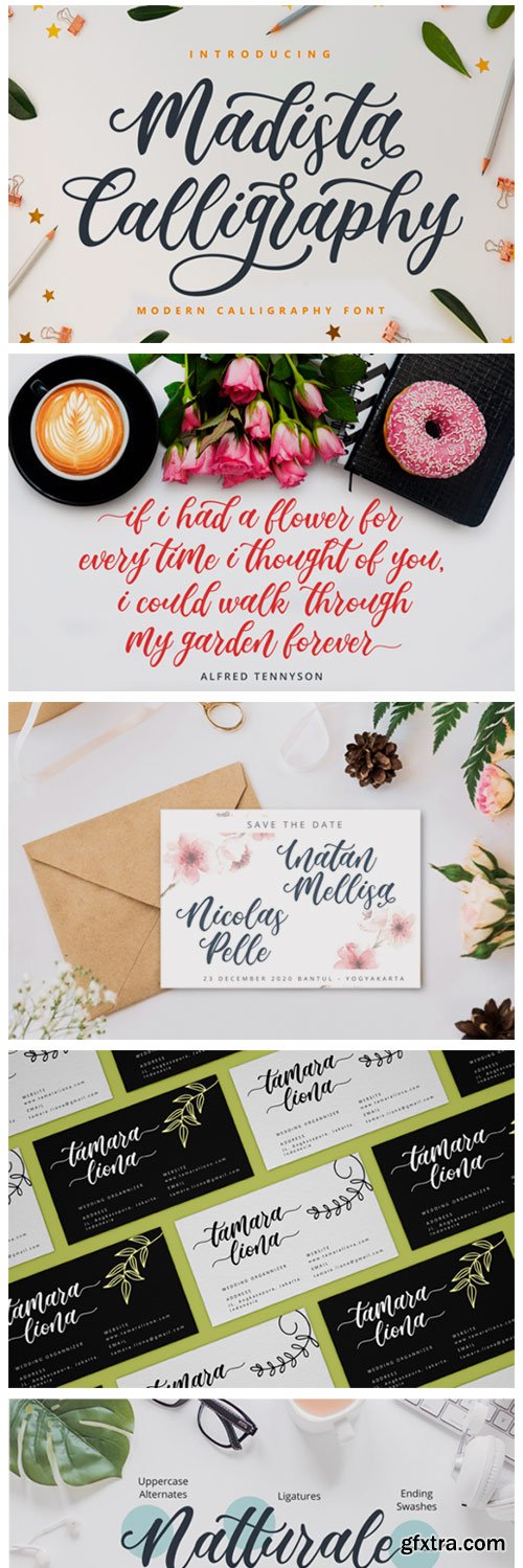 Madista Calligraphy Font