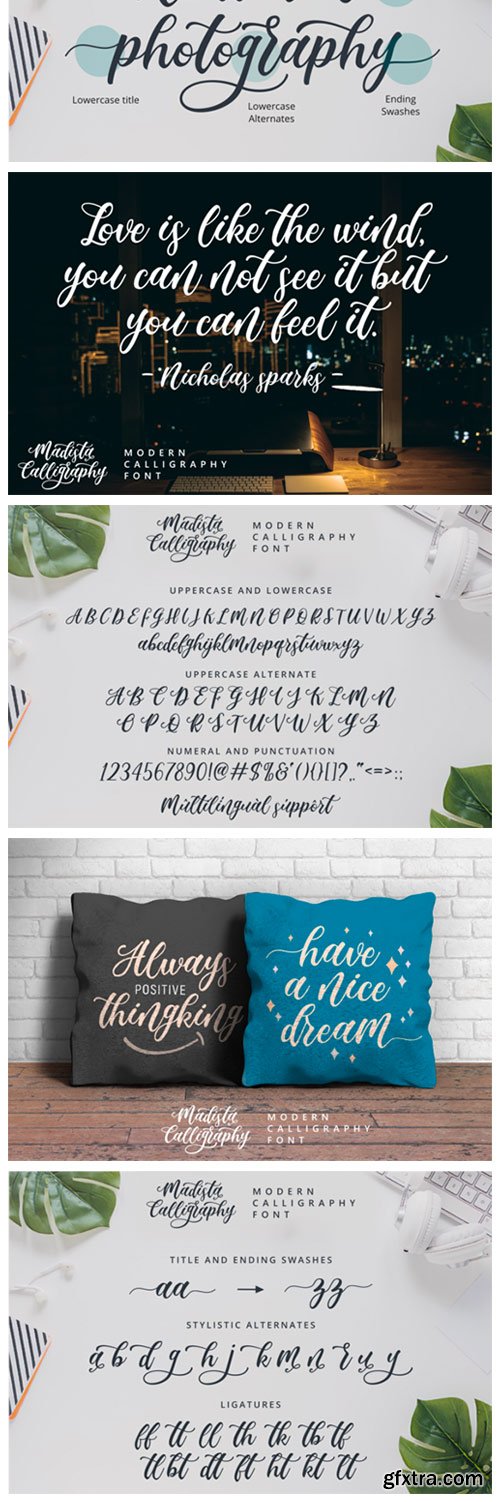 Madista Calligraphy Font