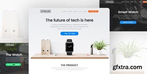 ThemeForest - WordPress Product Landing Page Theme - Proland v1.8.1 - 15866120