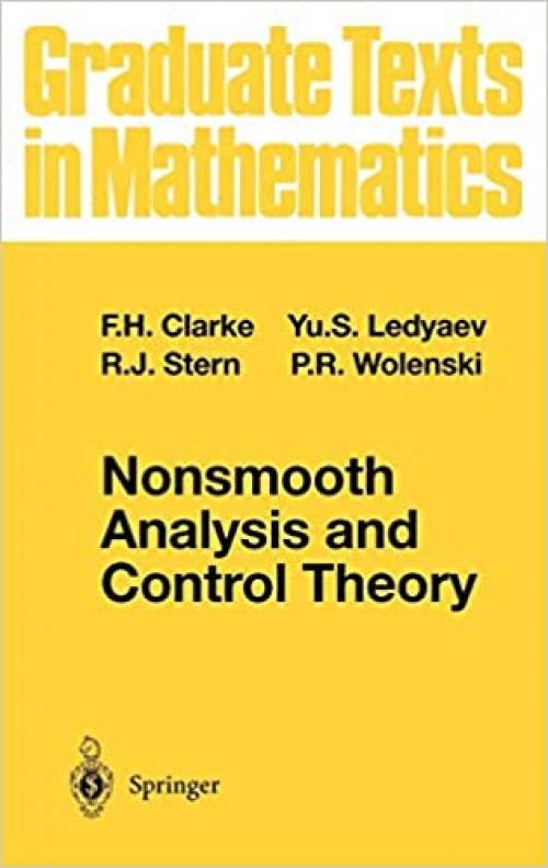  Nonsmooth Analysis and Control Theory (Graduate Texts in Mathematics (178)) 