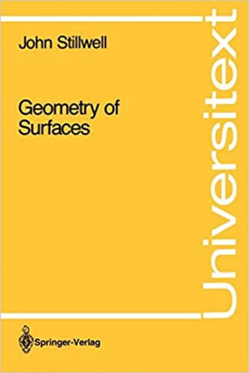  Geometry of Surfaces (Universitext) 