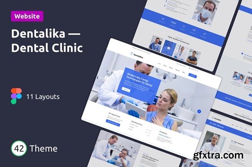 Dentalika — Dental Clinic and Medical Health Figma