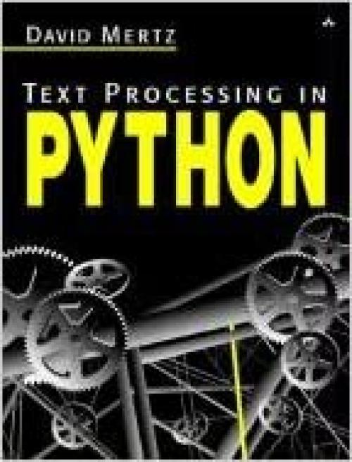  Text Processing in Python 