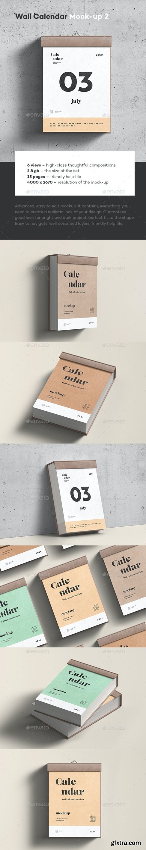 GraphicRiver - Wall Calendar Mock-up 2 29475355