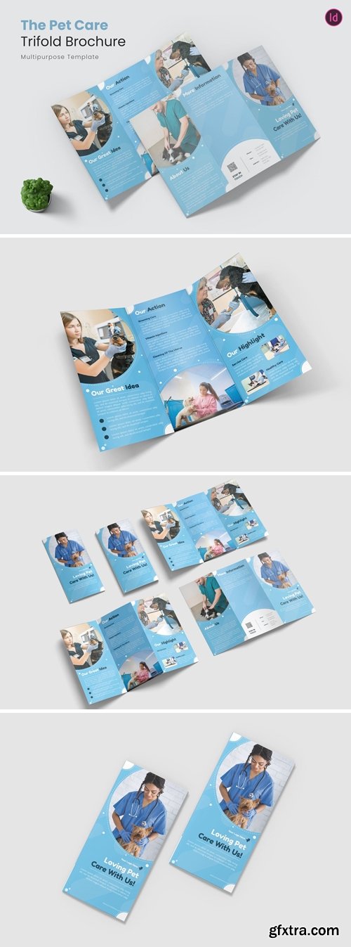 Pet Care Trifold Brochure