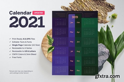 Calendar 2021