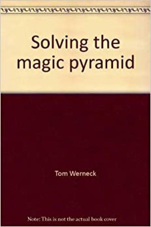  Solving the magic pyramid 