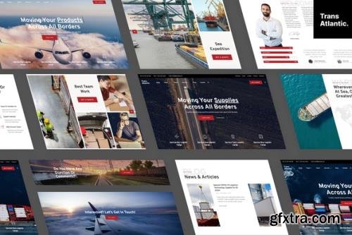 ThemeForest - Trans Atlantic v1.0.0 - Transportation & Logistics Elementor Template Kit - 29666457