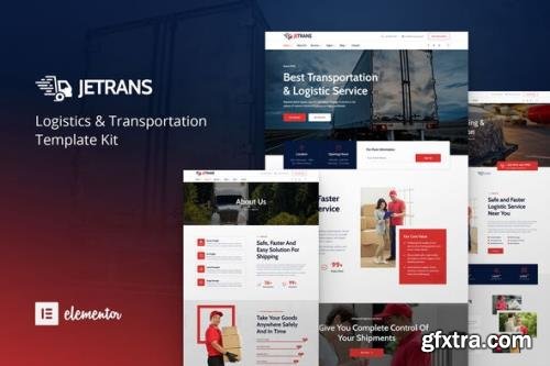 ThemeForest - Jetrans v1.0.0 - Logistics & Transportation Elementor Template Kit - 29677272