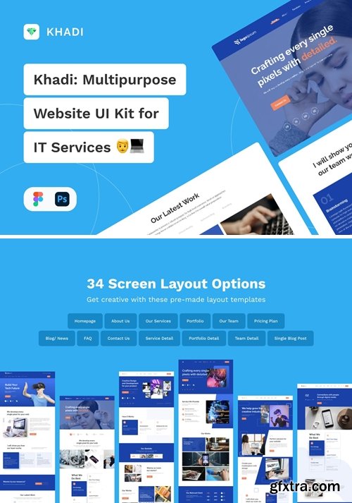 Khadi - Multipurpose Web UI Kit for IT Services