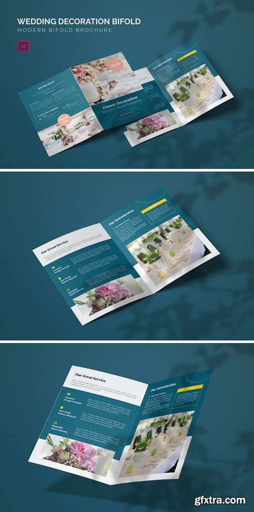 Wedding Decoration - Bifold Brochure