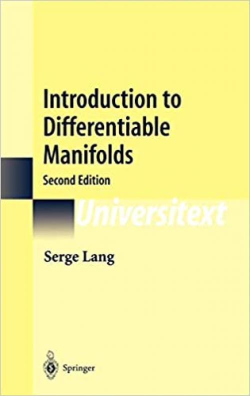  Introduction to Differentiable Manifolds (Universitext) 