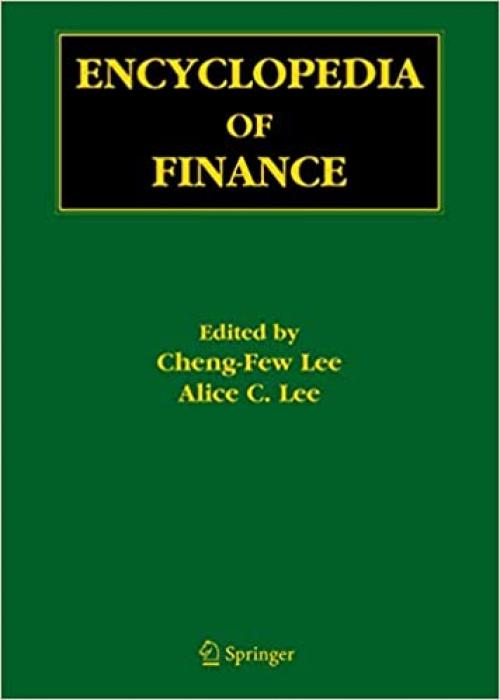  Encyclopedia of Finance 