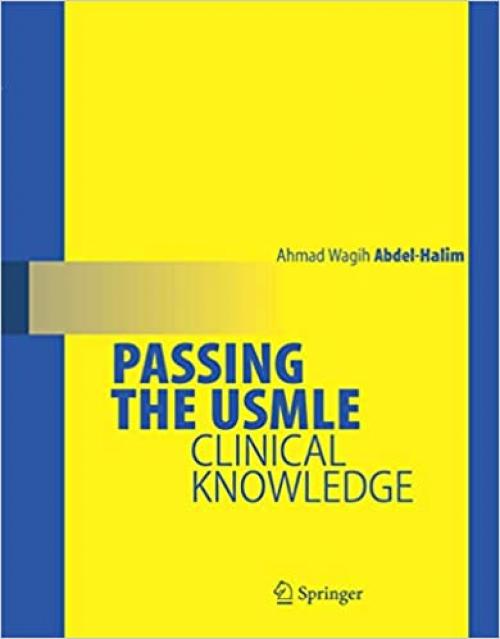  Passing the USMLE: Clinical Knowledge 