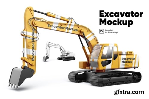 Excavator Mockup