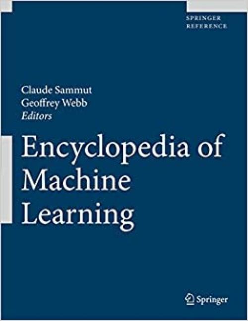  Encyclopedia of Machine Learning 