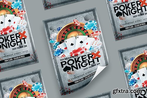 Poker Night Flyer