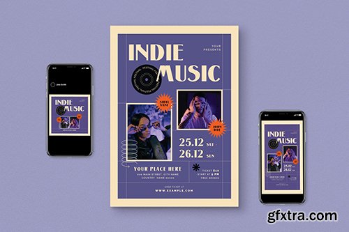 Indie Music Flyer Pack