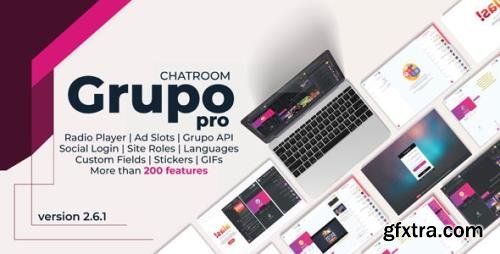 CodeCanyon - Grupo Chat Pro v2.6.1 - Chat room & Private Chat - 25263116 - NULLED