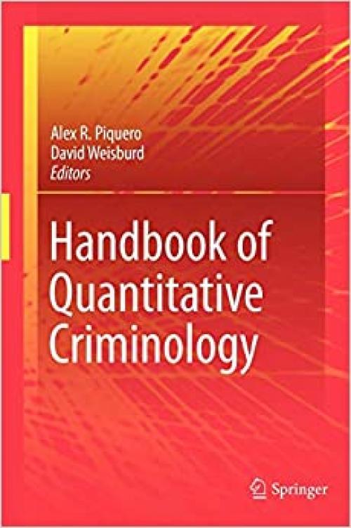  Handbook of Quantitative Criminology 