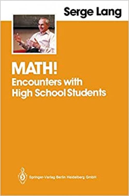  Math!: Encounters with High School Students 