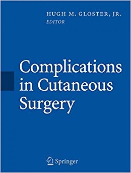  Complications in Cutaneous Surgery 