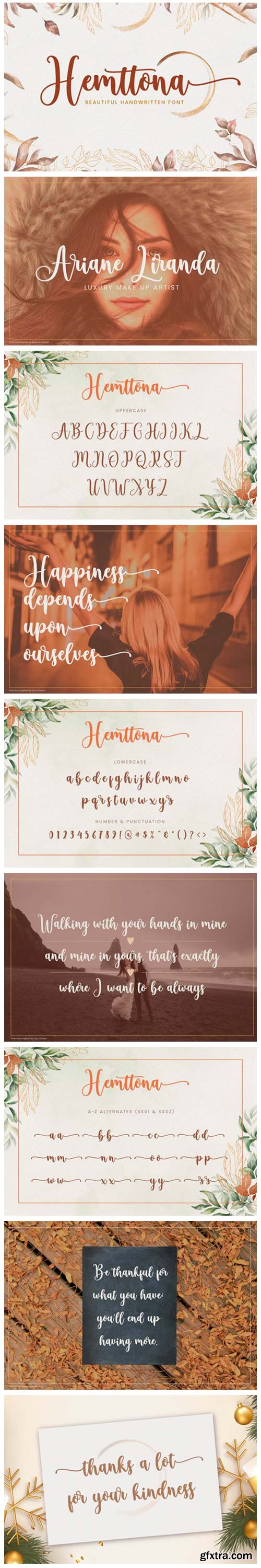 Hemttona Font