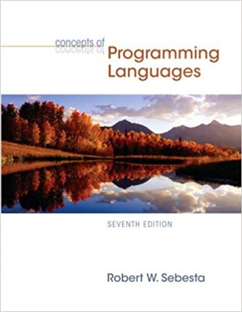  Concepts of Programming Languages (7th Edition) 