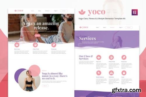 ThemeForest - Yoco v1.0.0 - Yoga Studio Elementor Template Kit - 29640785