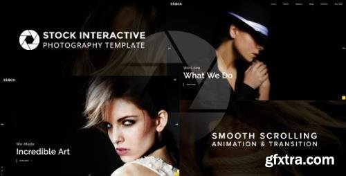 ThemeForest - Stock v1.0 - Interactive Photography Template (Update: 18 August 17) - 20308825