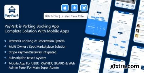 CodeCanyon - PayPark v1.0 - Ultimate Parking Management System with mobile apps and admin panel - 27076810