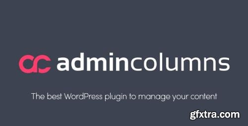 Admin Columns Pro v5.3.3 - WordPress Columns Manager - NULLED + Add-Ons