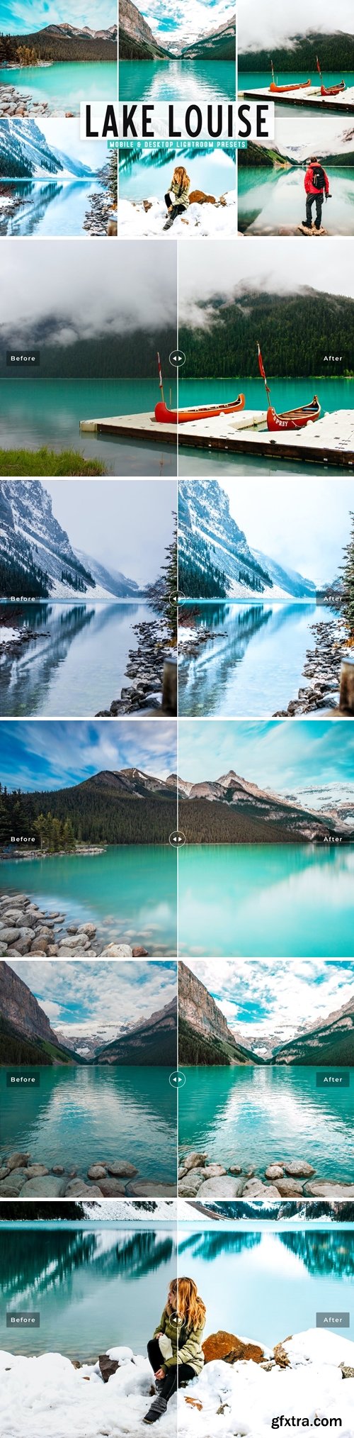 Lake Louise Mobile & Desktop Lightroom Presets