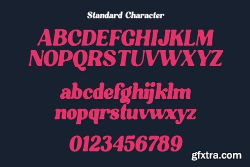 Bronke Evander - Stylish Serif Font