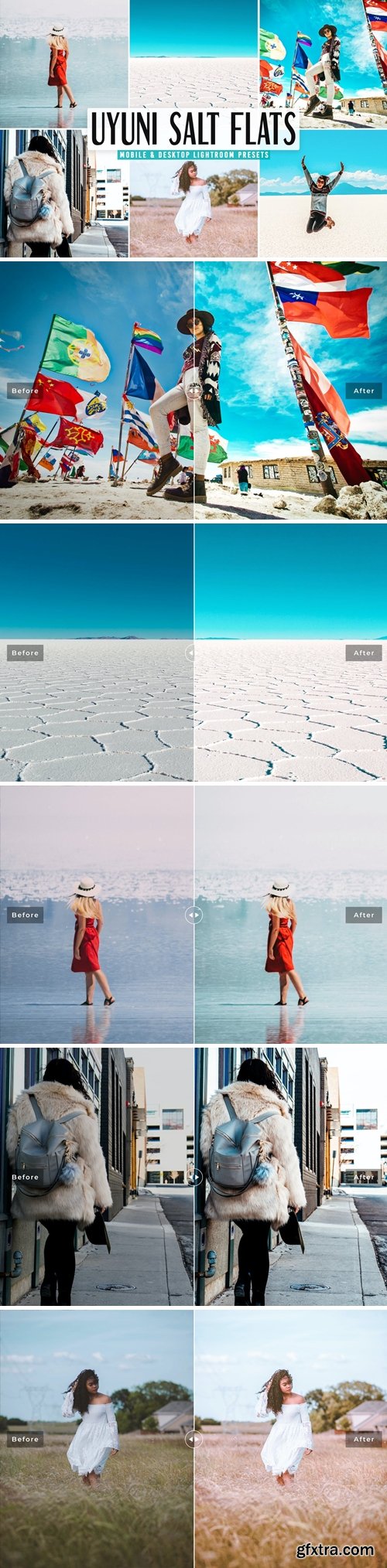 Uyuni Salt Flats Pro Lightroom Presets Pack