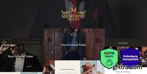 ThemeForest - Mr. Murphy v1.2.2 - Custom Dress Tailoring Clothing WordPress Theme - 17464930