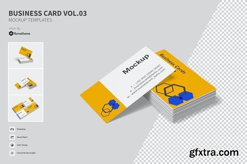 Business Card vol.03 - Mockup Template VR