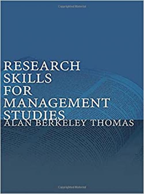  Research Skills for Management Studies 