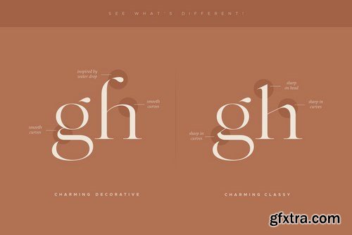 Charming - Classy & Decorative Font